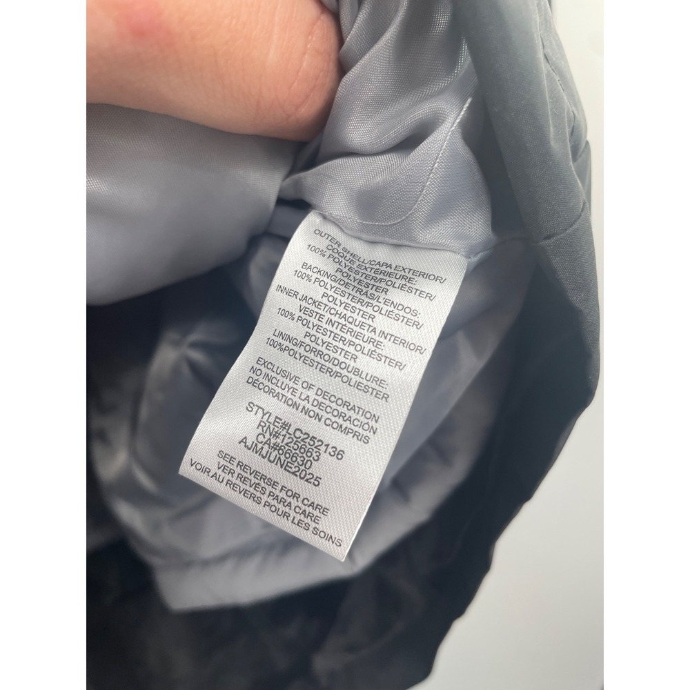 Big Chill Rain Jacket Womens 2X Plus Black Lightweight Waterproof Hooded NWT - Picture 16 of 16